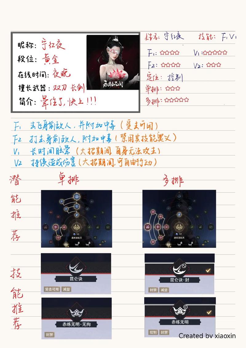 永劫无间手游宁红夜技能连招_永劫无间白号_永劫无间手游宁红夜天赋搭配