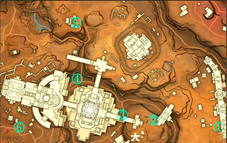 永劫无间火罗国地图实战要点解析:资源分布与区域特色